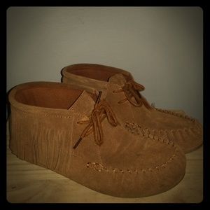 Moccasins suede